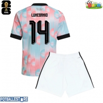 Belgia Dodi Lukebakio #14 Bortedraktsett Barn VM 2026 Kortermet (+ Korte bukser)